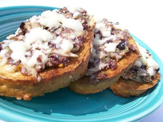 tapenade-artisjok harten op stokbrood