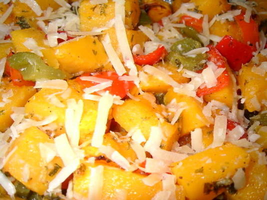 herfstpompoen en peperbraadpan