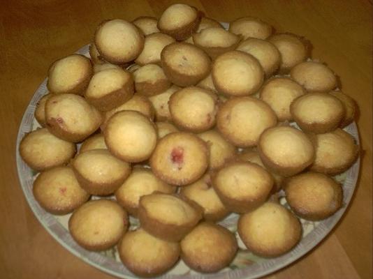 mini-kersen muffins