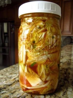 pittige koreaanse Kimchi