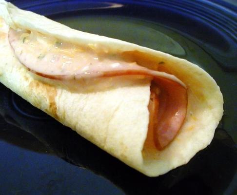 salsawraps (sandwich of voorgerecht)