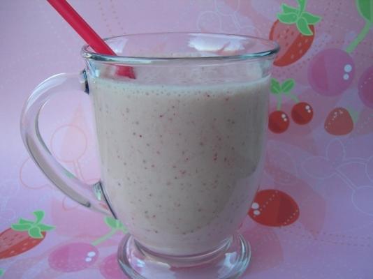 Atkins yoghurt - aardbei banaan smoothie