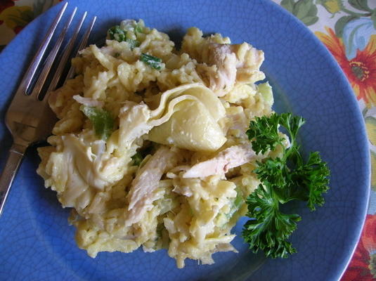 rice-a-roni chicken curry salade