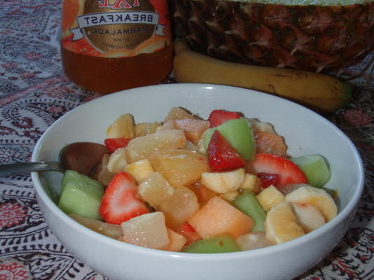 mozart's fruitmelodie (salade)