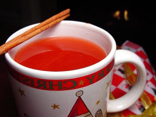 wassail (niet-alcoholisch warm appelsap)