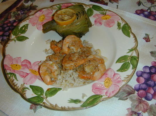 peper en vanille gemarineerde garnalen (papantla-stijl)