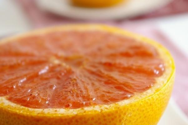 gebakken grapefruit