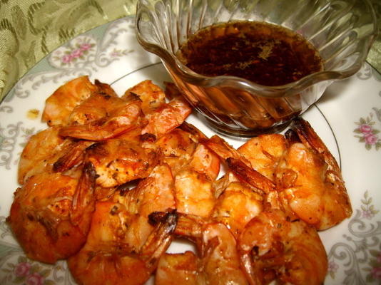 de bbq cajun garnalen van New Orleans