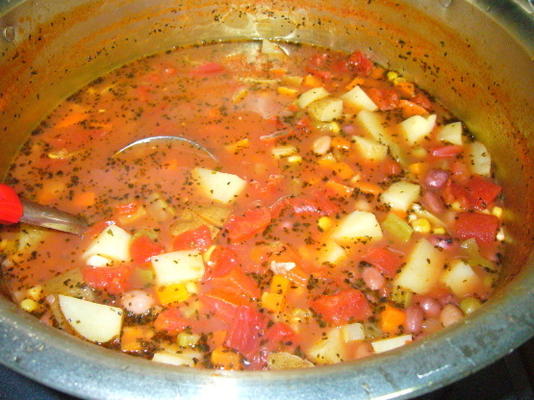 boon en aardappel soep