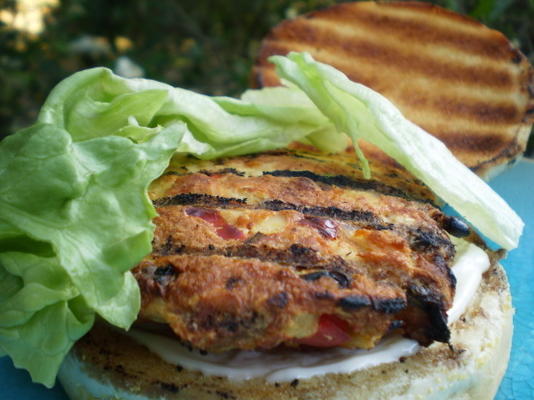 supergezonde tonijnburgers met mayonnaise van citroenknoflook