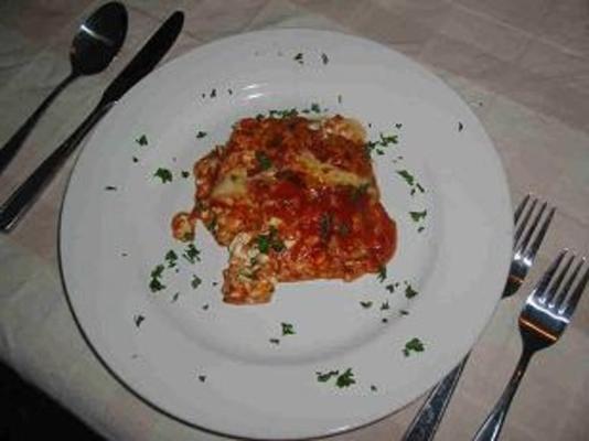 snelle lasagne