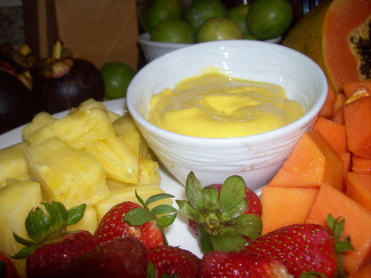 zonsondergang mango dip