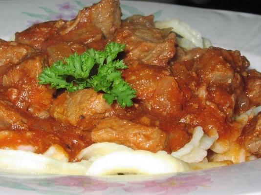 margaret lee's eenvoudige beefgoulash