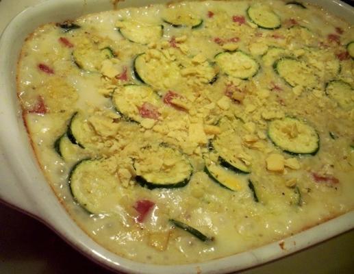 mais courgette braadpan