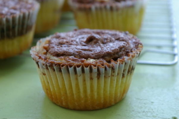 nutella frosted cupcakes