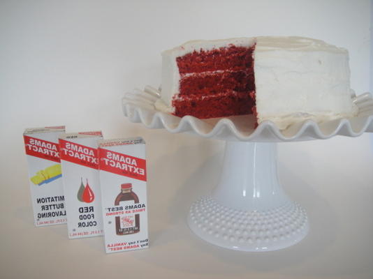 rood fluwelen cake (van urban legend fame)