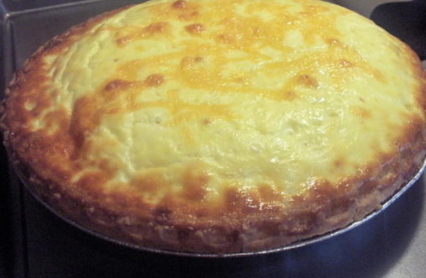 gemakkelijke quiche gemaakt met yoghurt