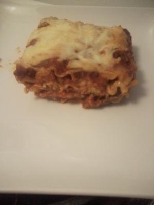 petite lasagna voor 2 of 3