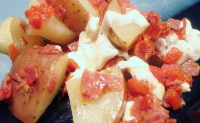 Italiaans geïnspireerde aardappelen
