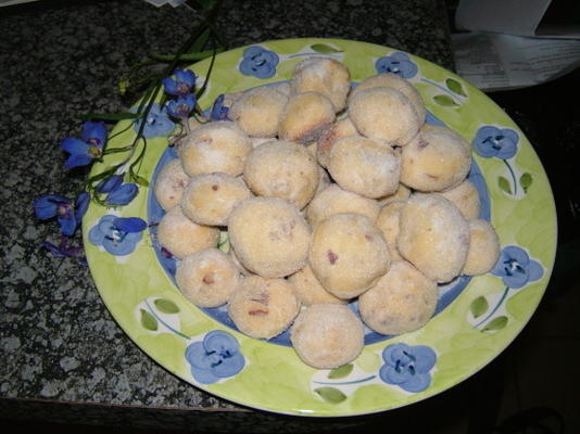 Russische boterkoekjes voor Kerstmis