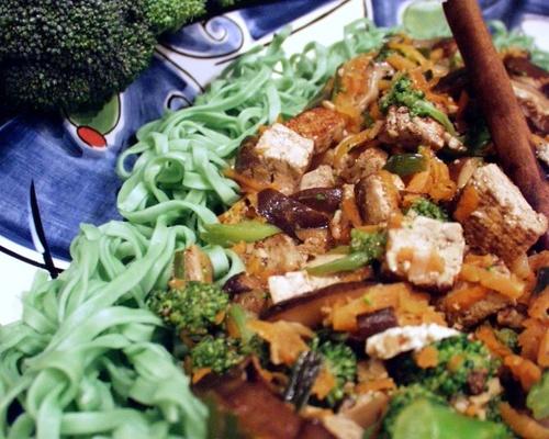 broccoli met vijf-spice tofu