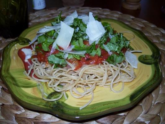 audrey hepburn's favoriete spaghetti al pomodoro