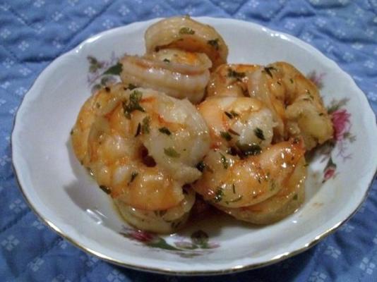 gebakken cajun-garnaal