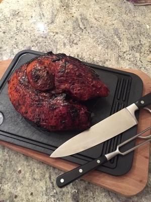 nieuwe orleans wortelbier geglazuurde ham