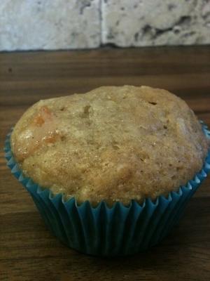 fruitige, nootachtige courgette muffins