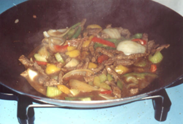 beef curry roerbakken