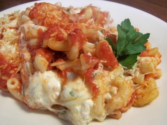 pasta al forno (gebakken macaroni)