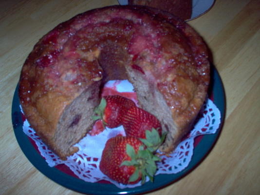 aardbei pond cake