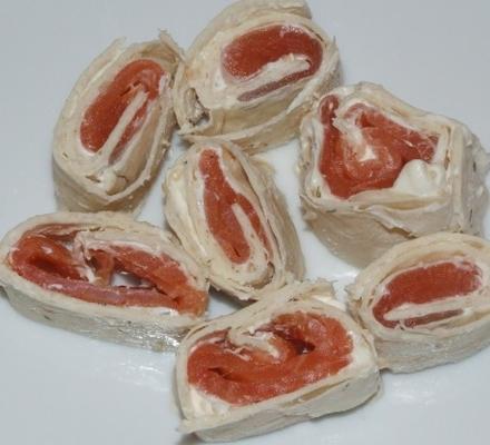 broodjes gerookte zalm