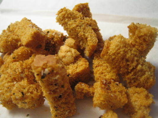 trok pittige croutons