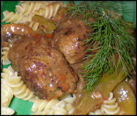 stroganoff laibchen (kleine stroganoffbroden)