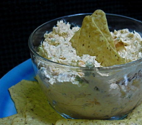 zalm en roomkaas dip