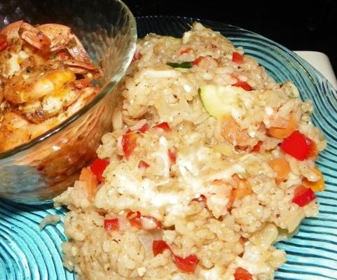 in de oven gebakken risotto (zo gemakkelijk)
