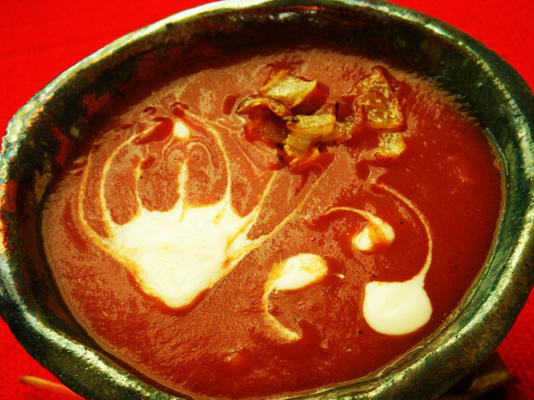 tomaat en koriander soep