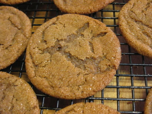 chewy melasse koekjes