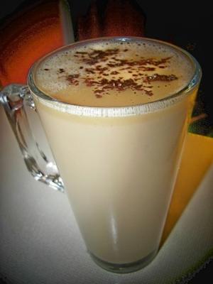 witte chocolade cappuccino