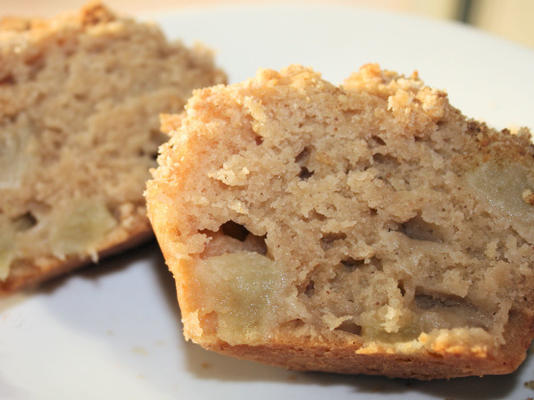 Apple kaneel muffins met crumble topping (glutenvrij)