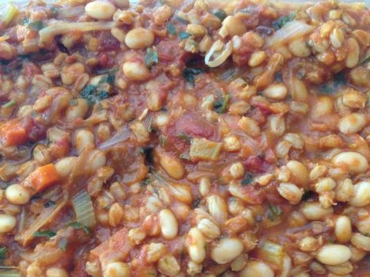 luccan farro soup (mark bittman)