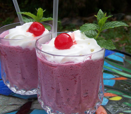 frambozen cheesecake smoothie