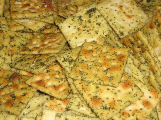 pittige crackers