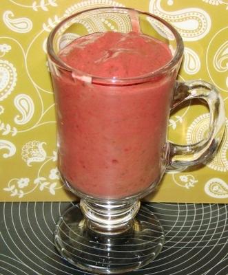 frambozen fudge smoothie