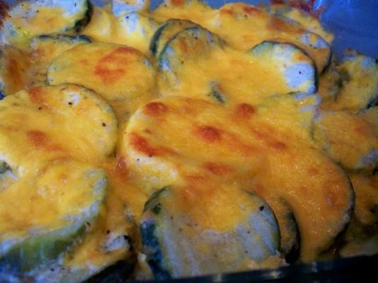 snelle courgette braadpan