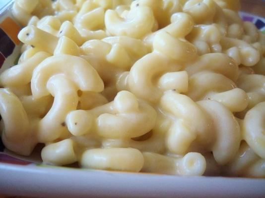Koker macaroni 'n kaas van 15 minuten