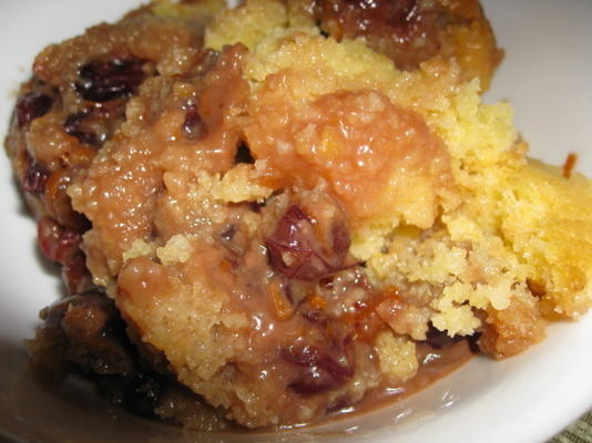 cranberry pudding cake