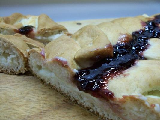 jam en cheesecake brood