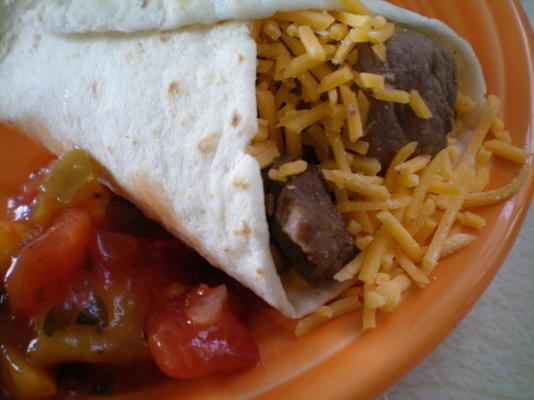 jeanne's steak fajitas met speciale marinade